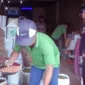 Salah satu toko distributor kedelai di Kota Banjarmasin, Kalimantan Selatan