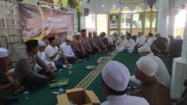 Program Jumat Curhat Polres Banjar di Masjid Baiturrahman,Sungai Sipai Martapura, Jumat (13/1/2023).