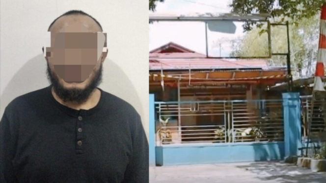 
 SJ Tersangka kasus dugaan penganiayaan anak panti asuhan Griya Yatim Dhuafa Banjarbaru