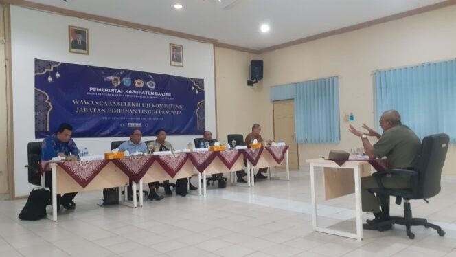 
 Seleksi Uji Kompetensi Jabatan Pimpinan Tinggi Pratama Pemkab Banjar