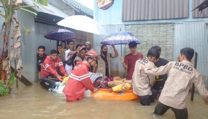 
 <strong>Sinergitas Penangan Warga Terdampak Banjir</strong>
