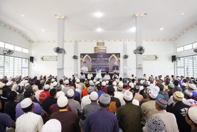 
 Tabligh Akbar Menyambut Bulan Suci Ramadan di Lapas Karang Intan