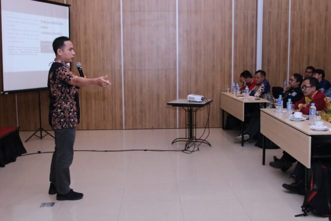 
 Brigade Journalist Training Tahun 2023 di Tree Park Hotel Kertak Hanyar.Foto:DKISP Kab Banjar
