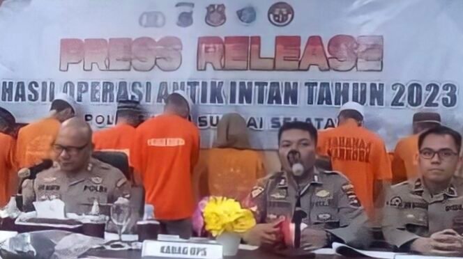 
 Operasi Antik Intan 2023,Polres HSS Amankan 9 Tersangka Kasus Narkoba