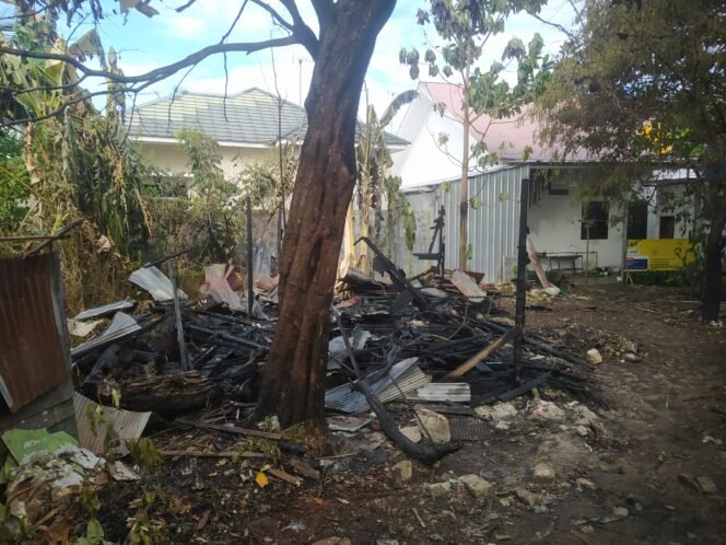 
 Diduga Akibat Pembakaran Sampah, Satu Rumah ludes Terbakar di Sekumpul