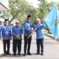 Kafilah MTQ Kabupaten Banjar dilepas untuk mengiktui MTQ tingkat Provinsi Kalsel di Kota Banjarbaru. foto-istimewa.