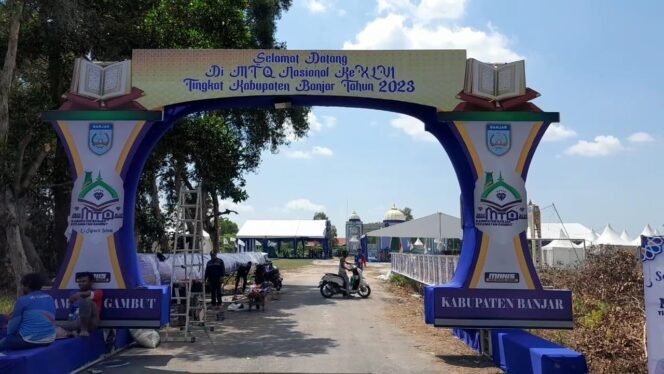 
 Persiapan MTQ Tingkat Kabupaten Banjar Sudah 90%