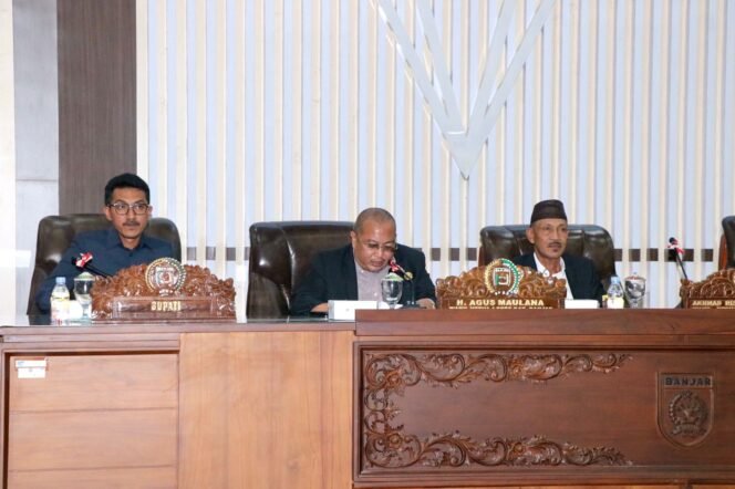 
 Raperda Perubahan APBD Kabupaten Banjar Tahun 2023