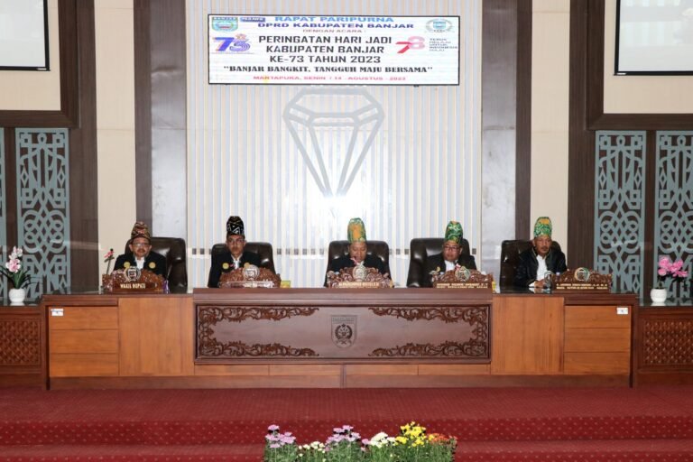 Paripurna Hari Jadi ke-73 Kabupaten Banjar