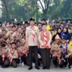 Raimuna Nasional XII 2023, di Bumi Perkemahan dan Graha Wisata Pramuka Cibubur, Jakarta Timur. Foto: BPMI Setpres.