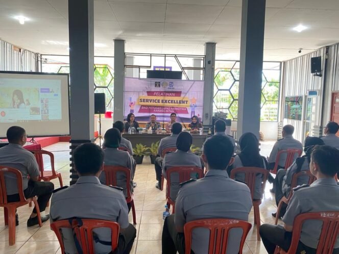 
 Komitmen Layanan Terbaik, Lapas Narkoba Gelar Pelatihan Bersama Perbankan