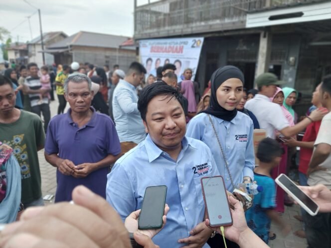 
 Rofiqi Silaturrahmi dengan Warga Antasan Senor: Optimis Prabowo – Gibran Menang Pilpres 2024