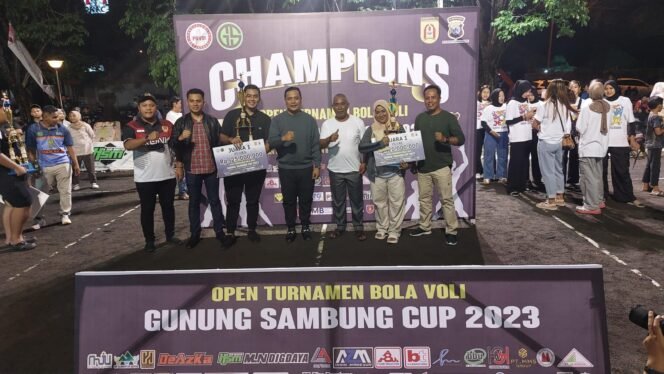 
 Respon Baik Masyarakat, Turnamen Voli Gunung Sambung Berlanjut Tahun Depan
