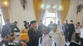 Prosesi Pejabat Administrator dan Pengawas Kecamatan Pulau Laut Selatan