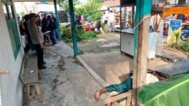 Penemuan mayat di Jalan Veteran, Martapura, Banjar, Kalsel, Selasa (19/12) pagi. foto-Polres Banjar