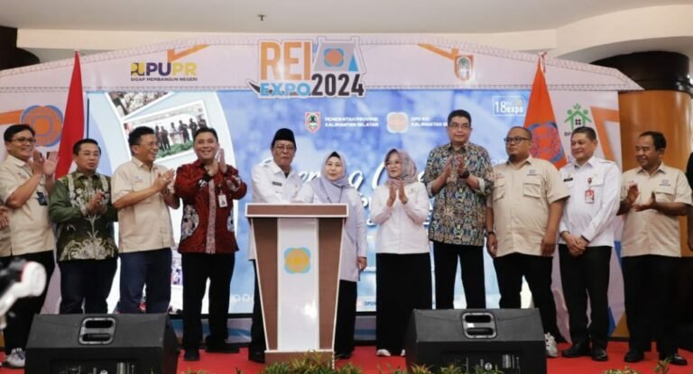 Paman Birin dan Acil Odah Buka Pameran Perumahan Terbesar dan Terlengkap di Kalsel