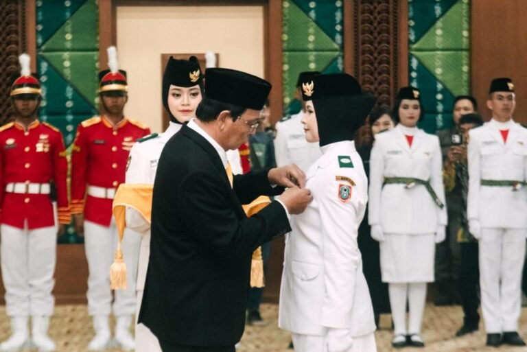 Putri Gubernur Kalsel Dikukuhkan sebagai Paskibraka, Acil Odah Tidak Pernah Memaksakan Keinginan