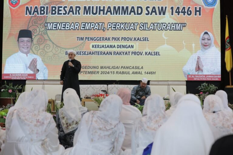 TP PKK Kalsel Gelar Peringatan Maulid Nabi Muhammad SAW