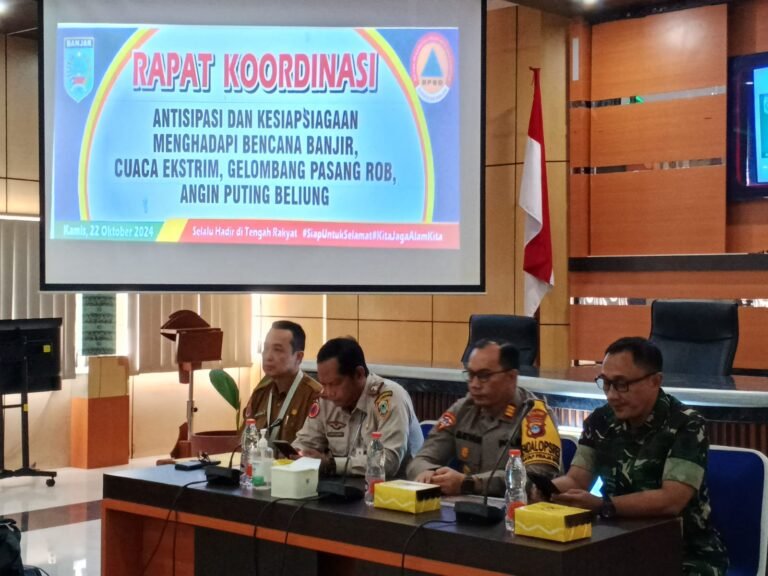 Potensi Cuaca Ekstrem di Depan Mata, BPBD Banjar Lakukan Persiapan