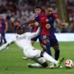Barcelona Gilas Real Madrid Skor 5-2 Final Piala Super Spanyol. foto-REUTERS/Pedro Nunes