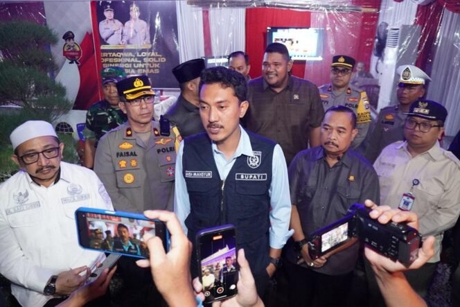 
 Forkopimda Banjar Patroli Memantau Malam Tahun Baru