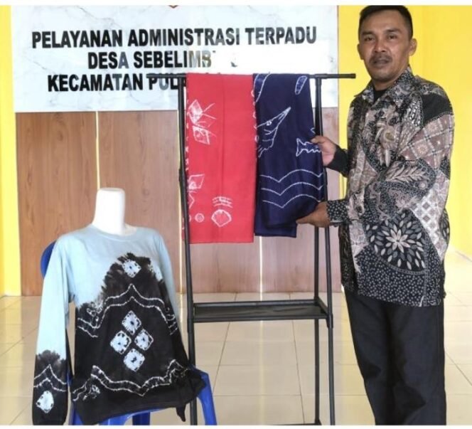 
 Desa Sebelimbingan Kotabaru Tingkatkan Kreativitas Pembuatan Kain Sasirangan
