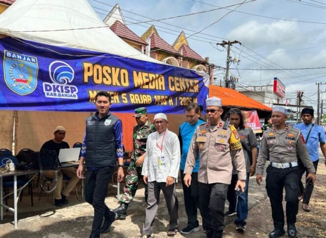 
 Bupati Banjar Monitoring Kesiapan Momen 5 Rajab