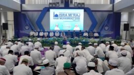 PT Air Minum Intan Banjar (Perseroda) menggelar peringatan Isra Mikraj Nabi Muhammad SAW tahun 1446 H dan Haul ke-20 Abah Guru Sekumpul, Jumat (10/1/2025) pagi. foto-MC Banjar
