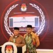 Pasangan Muhammad Rusli dan Syairi Mukhlis sebagai bupati dan wakil bupati terpilih untuk periode 2025-2030. Foto-istimewa