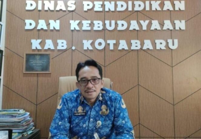 
 Kadisdik Kotabaru, Selamat Riyadi. foto-istimewa