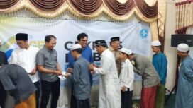 Gekrafs Berbagi dari DPW Gekrafs Kalsel dalam rangka HUT ke-6 di Panti Asuhan Budi Dharma Martapura, Rabu (22/1/2025). foto-Hendra