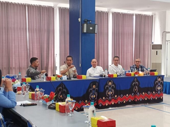 
 Ekspose pembangunan Intake di Mali - Mali dan Sungai Bakung. foto-haris