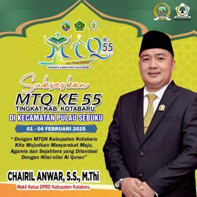 
 DPRD Kotabaru Chairil Anwar: MTQ Tak Sekedar Mencari Qari – Qariah