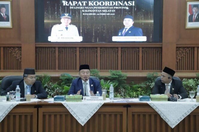 
 Menyongsong 2025, Gubernur Kalsel Tekankan SKPD Utamakan Program Prioritas