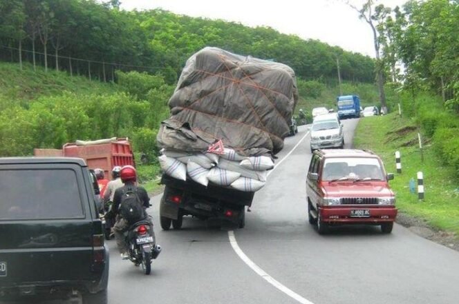 
 Ilustrasi truk ODOL. foto-net