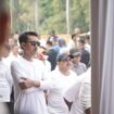 Pasangan Saidi Mansyur - Said Idrus bersama kepala daerah terpilih lainnya tengah melaksanakan gladi kotor pelantikan di Istana Negara Republik Indonesia, di Jakarta, Selasa (18/2/2025). foto-istimewa