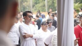 Pasangan Saidi Mansyur - Said Idrus bersama kepala daerah terpilih lainnya tengah melaksanakan gladi kotor pelantikan di Istana Negara Republik Indonesia, di Jakarta, Selasa (18/2/2025). foto-istimewa