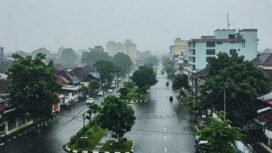 Iustrasi hujan sedang di wilayah Kalsel. foto-geminiai