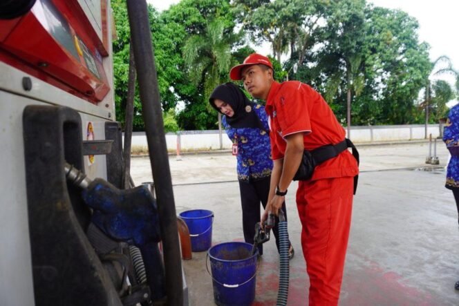 
 Pemkab Banjar Pastikan Stok dan Takaran BBM Aman Jelang Idulfitri