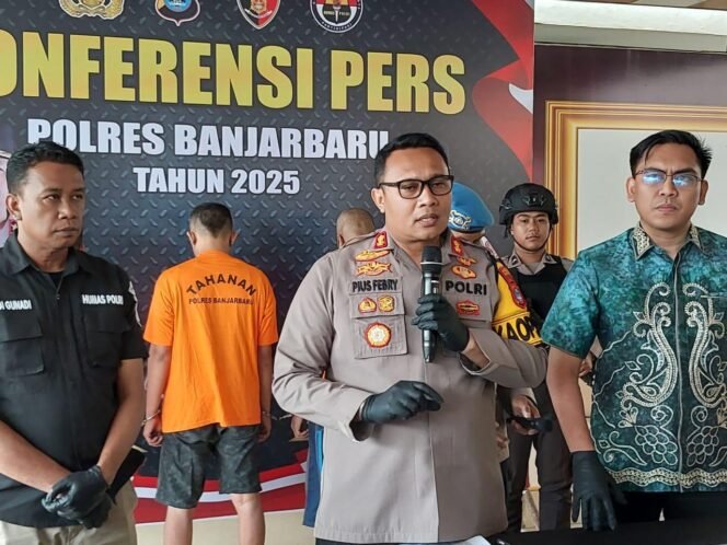 
 Berhasil Ringkus 10 Pelaku Curanmor, Kapolres Banjarbaru Imbau Tambah Kunci Pengaman Kendaraan hingga CCTV
