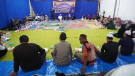 DPD Partai NasDem Kabupaten Banjar menggelar buka puasa bersama sekaligus konsolidasi dan pendidikan politik pada Rabu (5/3/2025). foto-agus
