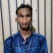 Pelaku penusuka di Masjid Al Karomah Martapura diringkus polisi gabungan. foto-dok. Polres Banjar