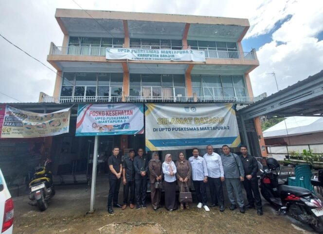 
 Komisi IV DPRD Banjar Sidak Puskesmas Martapura II