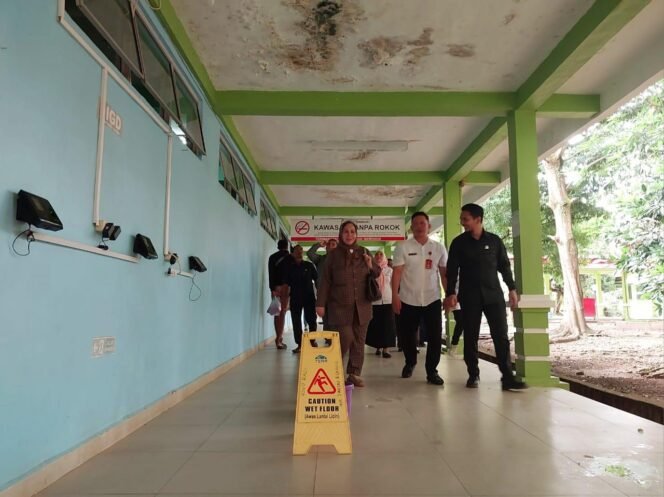 
 Komisi IV DPRD Banjar sidak RSUD Ratu Zalecha Martapura, Rabu (8/1/2025). foto-hendra