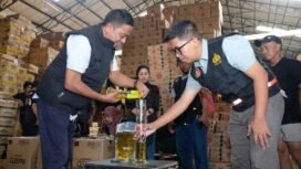 Satgas Pangan Ditreskrimsus Polda Kalsel meningkatkan pengawasan produksi dan distribusi minyak goreng merek Minyakita di Kota Banjarmasin.