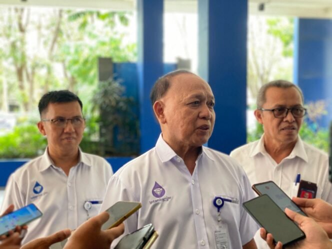 
 Direktur Utama PTAM Intan Banjar, Syaiful Anwar. foto-haris