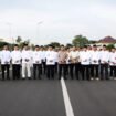 Peresmian jalan baru akses Bandara Syamsuddin Noor di Kota Banjarbaru, Rabu (26/3/2025) sore. foto-adpim