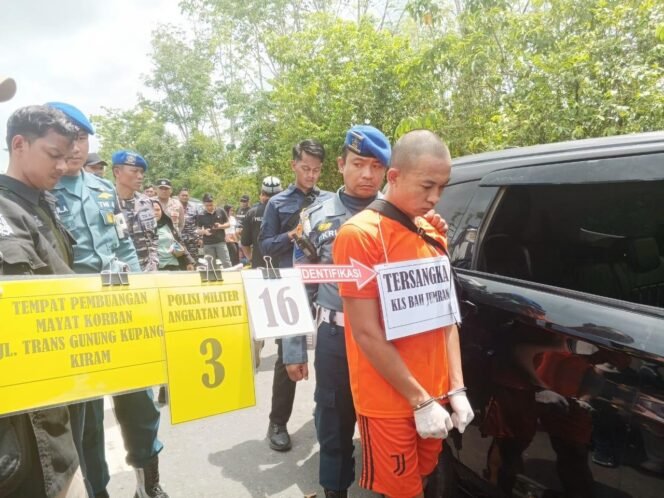 
 Rekonstruksi Pembunuhan Jurnalis J, Jumran Peragakan 33 Adegan