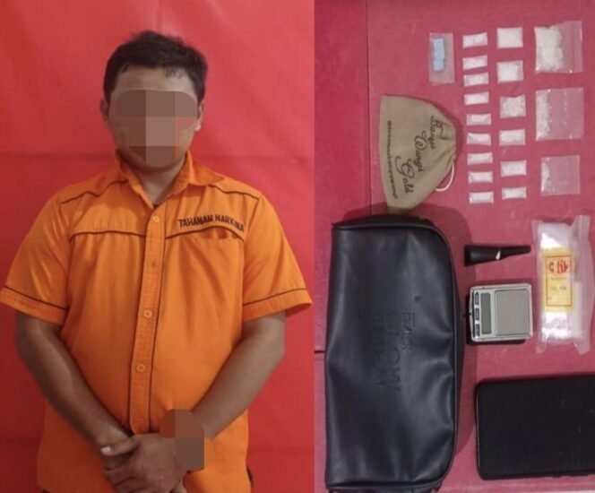 
 Polres Banjar Bekuk Pengedar Sabu dan Ekstasi di Bincau