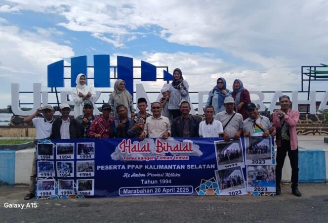 
 30 Tahun Lebih Tak Berjumpa, PPAP 1994 Kalsel – Ambon Gelar Halalbihalal